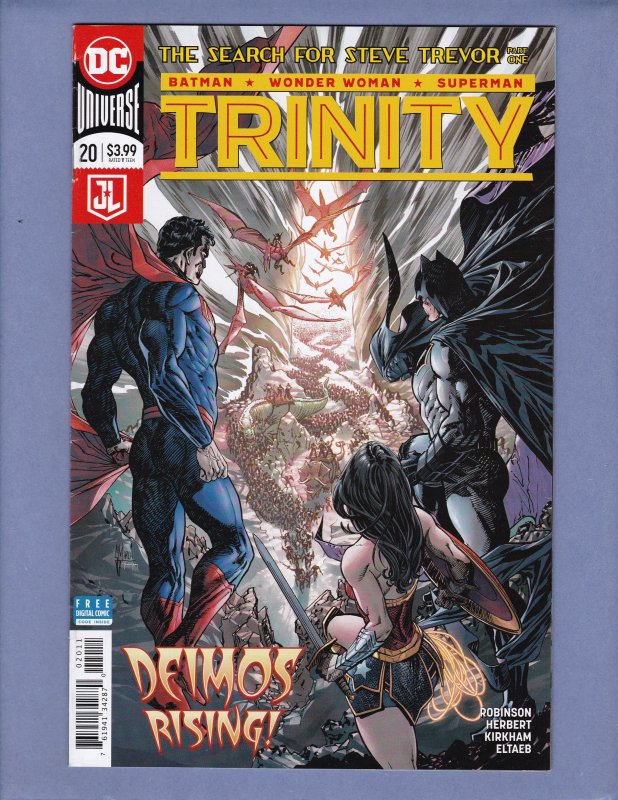 Trinity #18 19 20 21 VG Batman Front/Back Cover Scans DC 2018