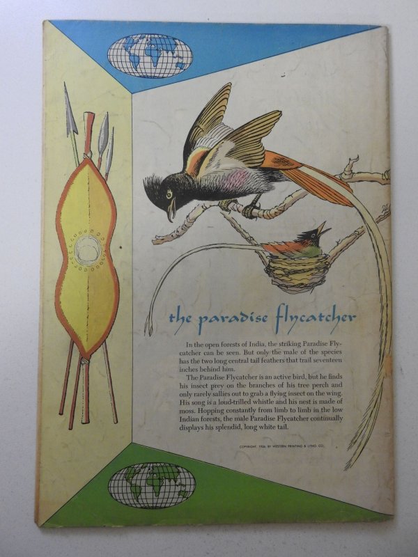 Jungle Jim #10 (1956) VG Condition stamp fc