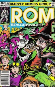 Rom #40 (Newsstand) FN ; Marvel | Spaceknight Bill Mantlo