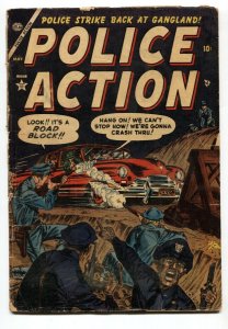 Police Action #3 1953- Violent pre-code crime- Atlas Crime- G