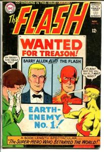 FLASH #156 1965-BARRY ALLEN COVER-DC COMICS-BABE RUTH! G