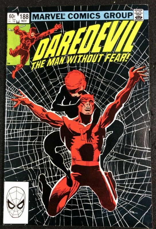 Daredevil (1964) #188 VF/NM (9.0) Black Widow Cover & Story
