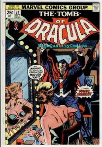 TOMB of DRACULA #24, FN/VF, Vampire, Blade, Slayer, Marv Wolfman,1972, Palmer