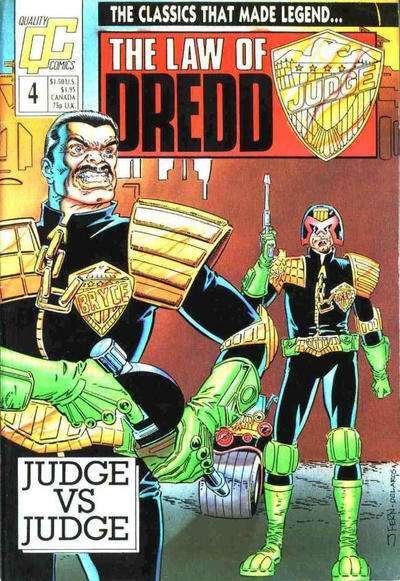 Law of Dredd #4, NM- (Stock photo)