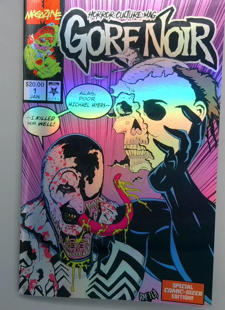 Gore Noir Magazine #1 Foil Venom Variant Horror Culture Magazine, 2024