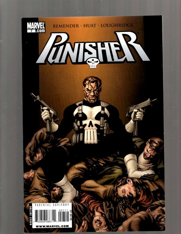 Lot Of 12 Punisher Marvel Comic Books # 1 2 3 4 5 6 7 8 9 10 11 12 SpiderMan RP4