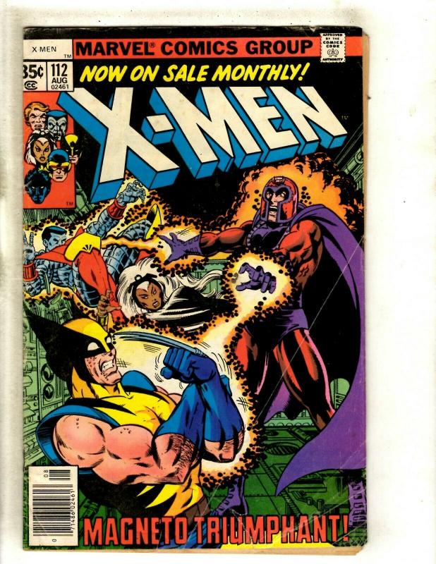 Uncanny X-Men # 112 VG Marvel Comic Book Angel Beast Wolverine Cyclops HY1