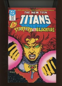 (1986) The New Teen Titans #23: WE COMBINE SHIPPING! (9.0/9.2)