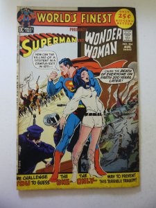 World's Finest Comics #204 (1971) VG+ Condition tape pull fc