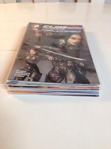 G.I. Joe Reloaded 1-11 Near Mint Lot Set Run DDP