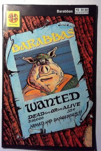 Barabbas #2 (1986) SLG Publishing 1st Print Comic Book