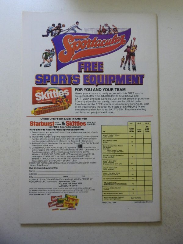 Legends #1 (1986) FN/VF Condition