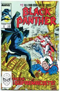 BLACK PANTHER #1 2 3 4, VF/NM, T'Chaka, Supremacists, Cowan, 1988, more in store