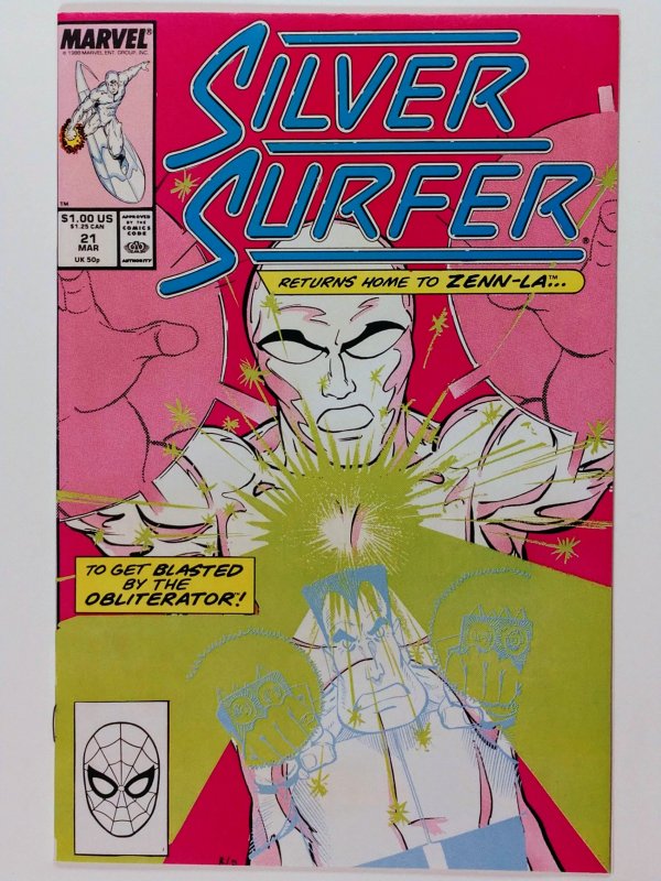 Silver Surfer #21 (8.5, 1989)