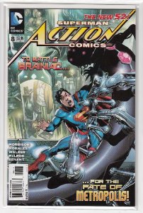 ACTION COMICS (2011 DC) #8 CVR A RAGS MORALES