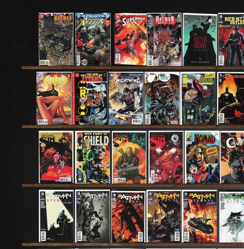 Huge Lot 150+ Comics with Batman Eternal, Detective Comics, Superman & More!