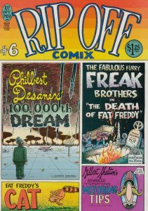 Rip Off Comix #6 VG ; Rip Off | low grade comic 1st Print Underground Freak Brot