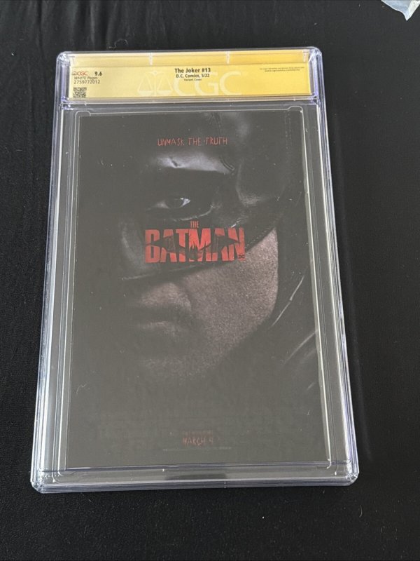 The Joker #13 CGC 9.6 Gold Signed By Guiseppe Camuncoli