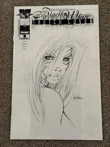 Witchblade #1 Top Cow Classics Black and White Variant Cover (1995)