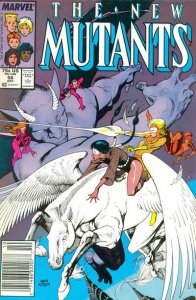 New Mutants, The #56 (Newsstand) VG ; Marvel | low grade comic 1st appearance Bi