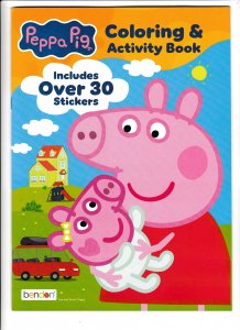 PEPPA PIG | COLORING & ACTIVITY BOOK W/STICKERS (2025) NEW UNUSED