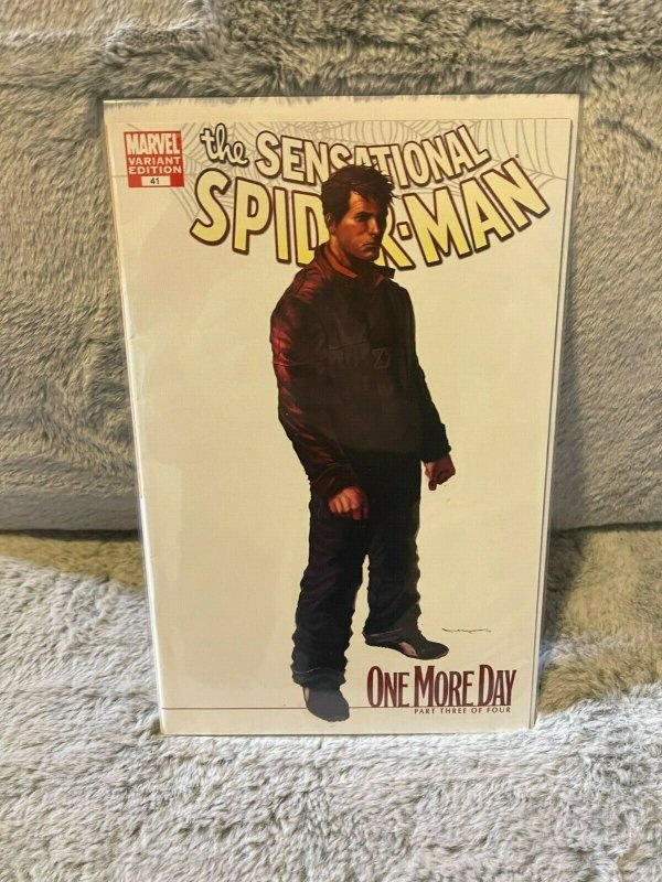 The Sensational Spider-Man #41 (One More Day pt. 3) Variant Marvel Comics 