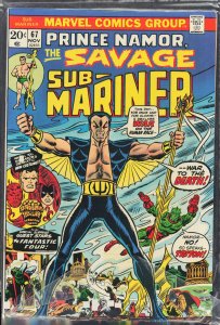 Sub-Mariner #67 (1973) Namor the Sub-Mariner