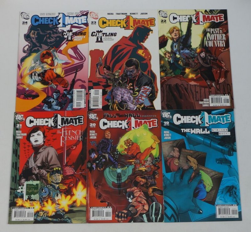Checkmate Vol. 2 #1-31 VF/NM complete series Greg Rucka ; DC