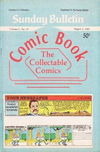Sunday Bulletin Collectable Comics #19 VF ; Bulletin Co | Spider-Man Superman