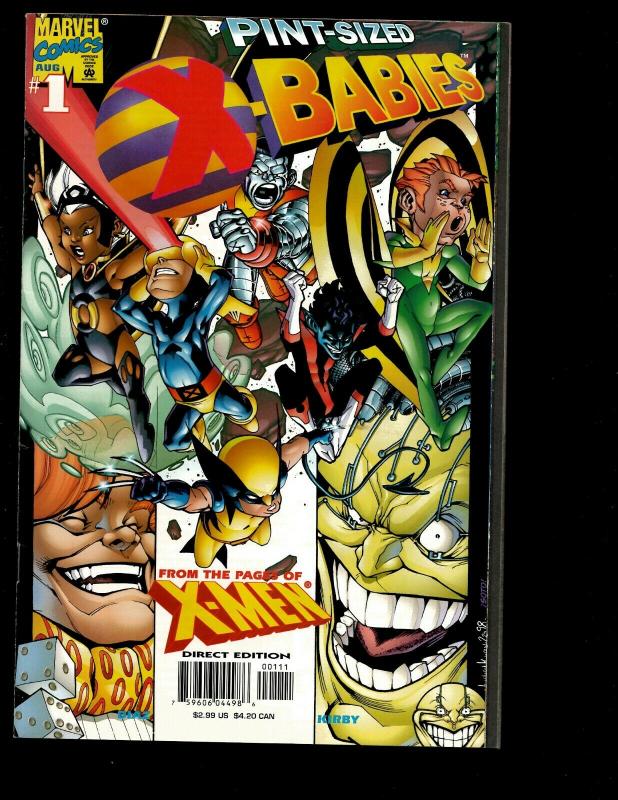 10 Marvel Comics X-Babies # 1 Gambit 10 11 12 X-Men Unlimited 31 37 +MORE J338