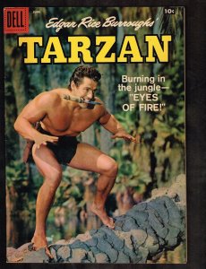 Edgar Rice Burroughs' Tarzan #105 Comic Magazine / Dell ~ 1958 (5.0) WH