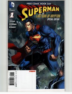 Superman: Last Son of Krypton FCBD Special Edition (2013) Superman