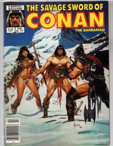 The Savage Sword of Conan #121 (1986) - [NSC•ECA7]