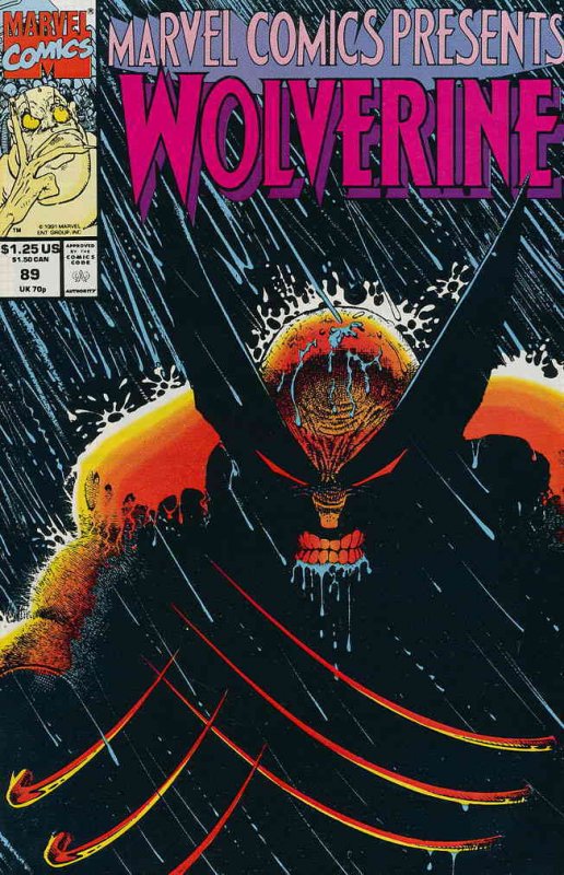 Marvel Comics Presents #89 FN ; Marvel | Wolverine Sam Kieth