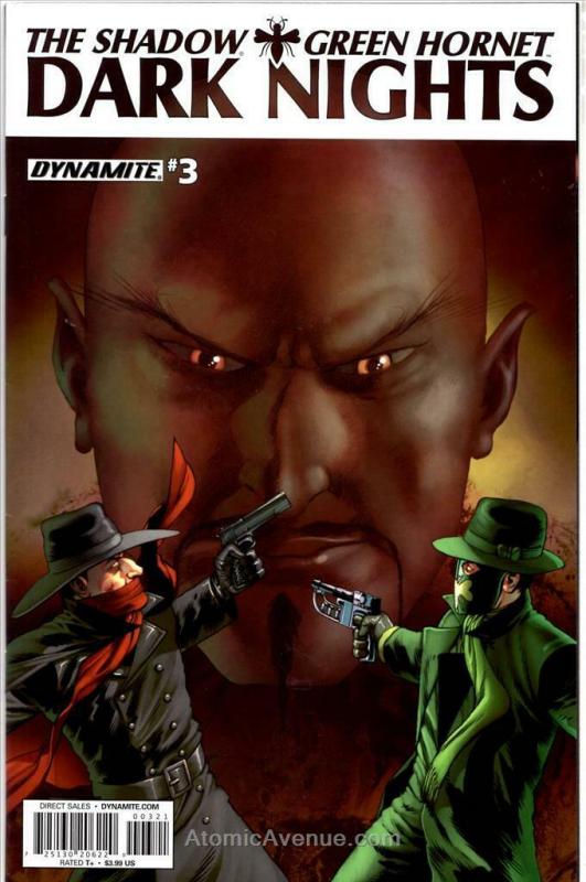 Shadow/Green Hornet: Dark Nights, The (Vol. 1) #3B VF/NM; Dynamite | save on shi