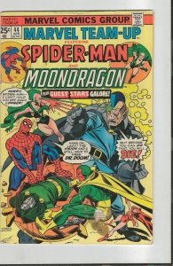 Marvel Team-Up #44 ORIGINAL Vintage 1976 Marvel Comics Spiderman Moon Dragon