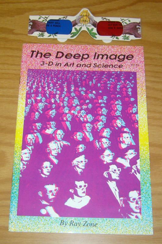 the Deep Image: 3-D in Art and Science #1 VF/NM ray zone with glasses - rare