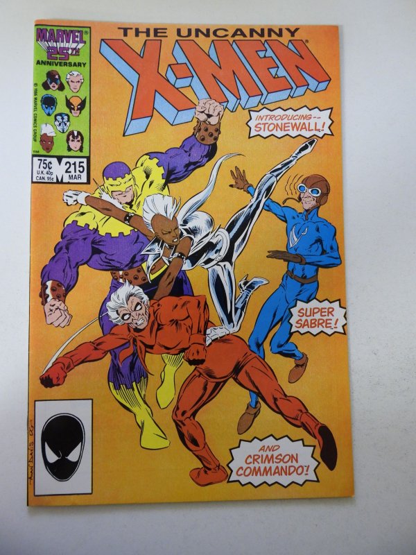 The Uncanny X-Men #215 (1987) VF+ Condition