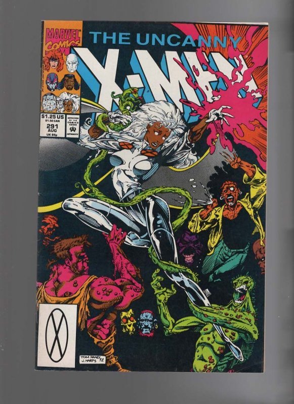 The Uncanny X-Men #285-289, 291-293,296-299,301 - 13 comics