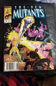 The New Mutants #54 Newsstand Edition (1987)