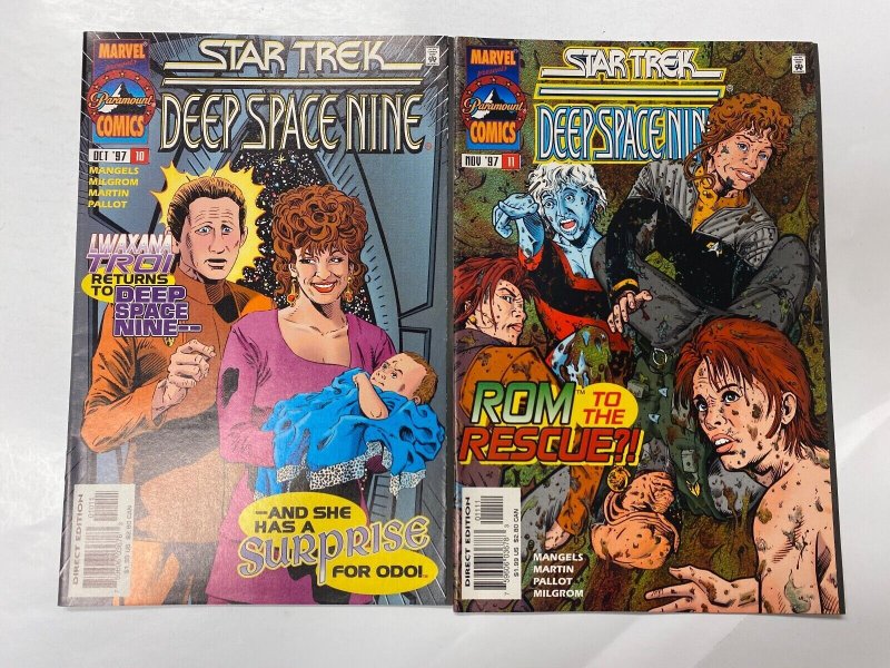 6 MALIBU comic books Star Trek Deep Space Nine #1 10 11 17 20 Next #70 73 K17