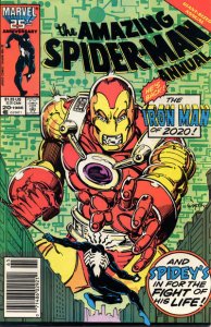 Amazing Spider-Man, The Annual #20 (Newsstand) FN ; Marvel | 1986 Iron Man 2020