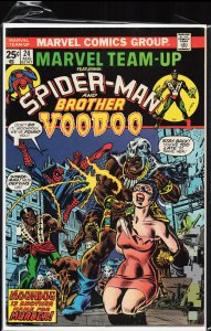 Marvel Team-Up #24 (1974) Brother Voodoo [Key Issue]