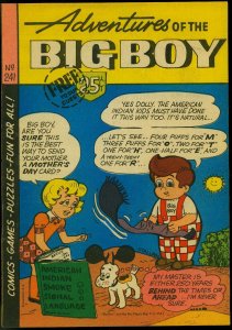 ADVENTURES OF THE BIG BOY #241-NEAT FN/VF
