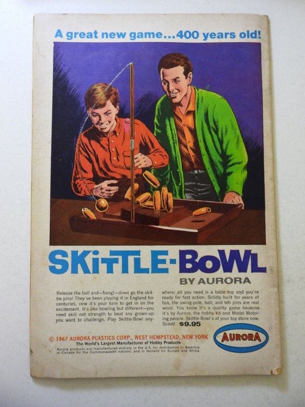 Batman #197 (1967) VG+ Condition moisture stain bc