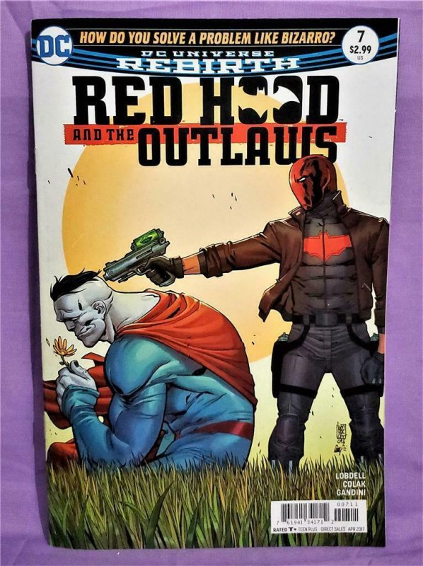 DC Rebirth RED HOOD and the OUTLAWS #7 Mirko Colak (DC, 2017)!