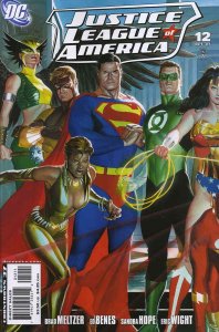 Justice League of America (2nd Series) #12A VF ; DC | Brad Meltzer Alex Ross