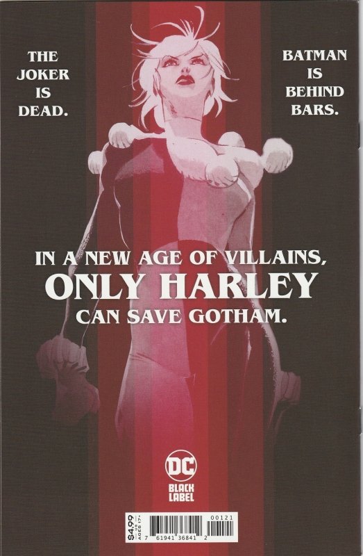 BATMAN WHITE KNIGHT PRESENTS HARLEY QUINN # 1B (2020)