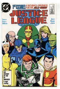 Justice League America #1 First Maxwell Lord comic book DC NM- 