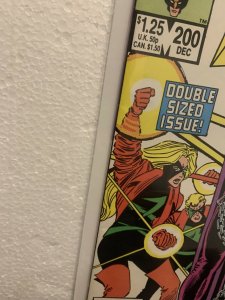 1985 UNCANNY X-MEN Comic #200 Copper Age, Marvel (C510)